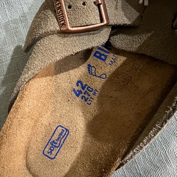 Birkenstocks Boston Clogs Taupe NWT - Picture 4 of 5